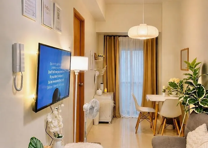 Family Unit With 1 Bedroom Near Moa And Near Naia Shore 3 Residences - Feliz Maison Appart hôtel Manille