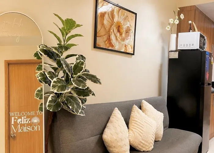 Family Unit With 1 Bedroom Near Moa And Near Naia Shore 3 Residences - Feliz Maison Manille