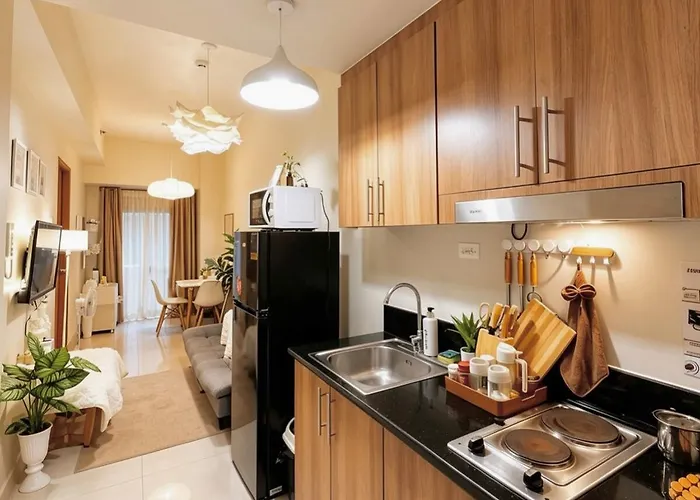 Family Unit With 1 Bedroom Near Moa And Near Naia Shore 3 Residences - Feliz Maison Manille